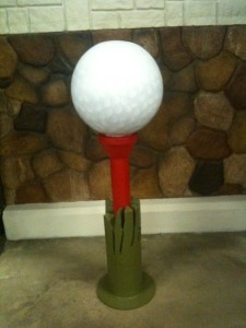 Golf Tee Display